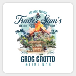 Orlando Trader Sam's Grog Grotto and Tiki Bar 2 Polynesian Resort Sticker